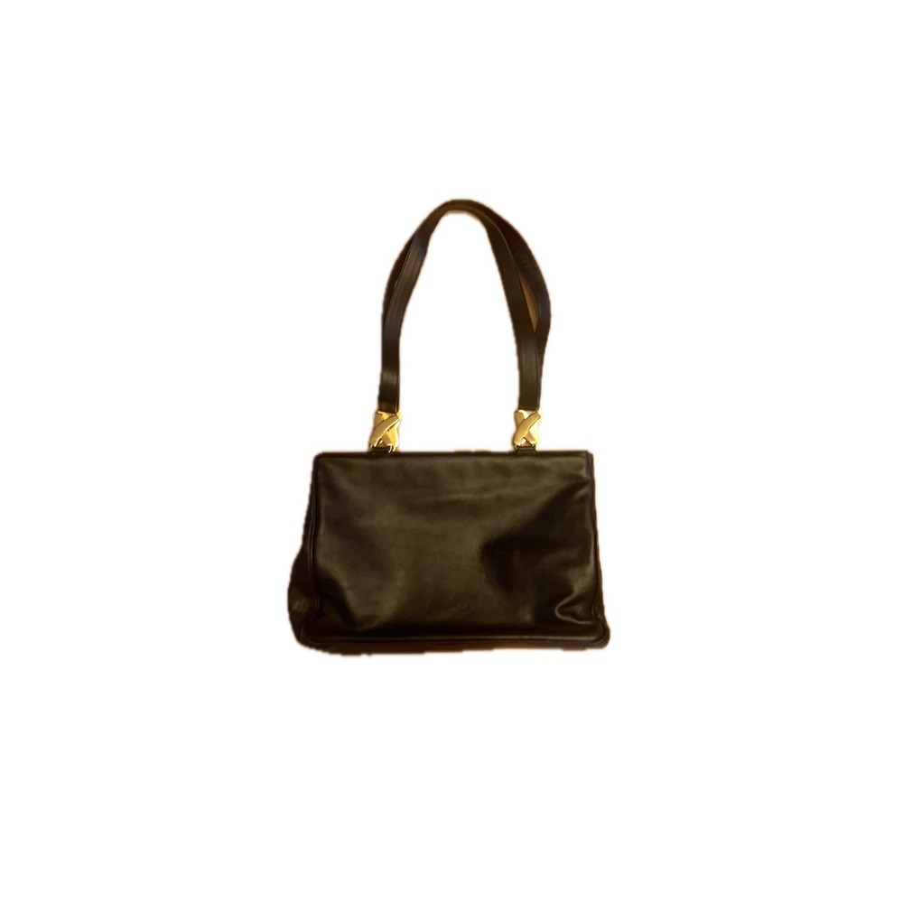 Paloma Picasso Tote Bag Women's Size OS Black Good Gold X Hardware